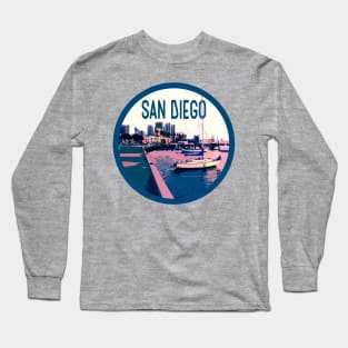 San Diego Decal Long Sleeve T-Shirt
